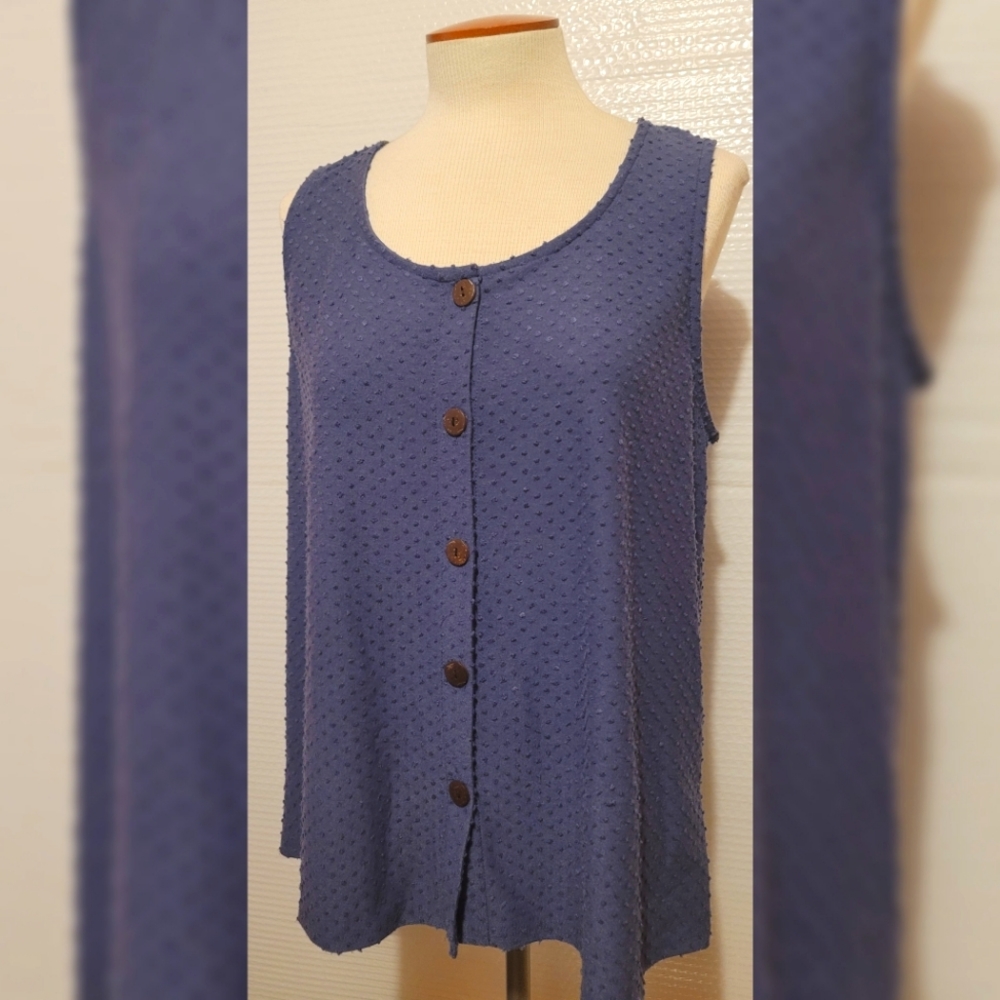 W5 purple tank top